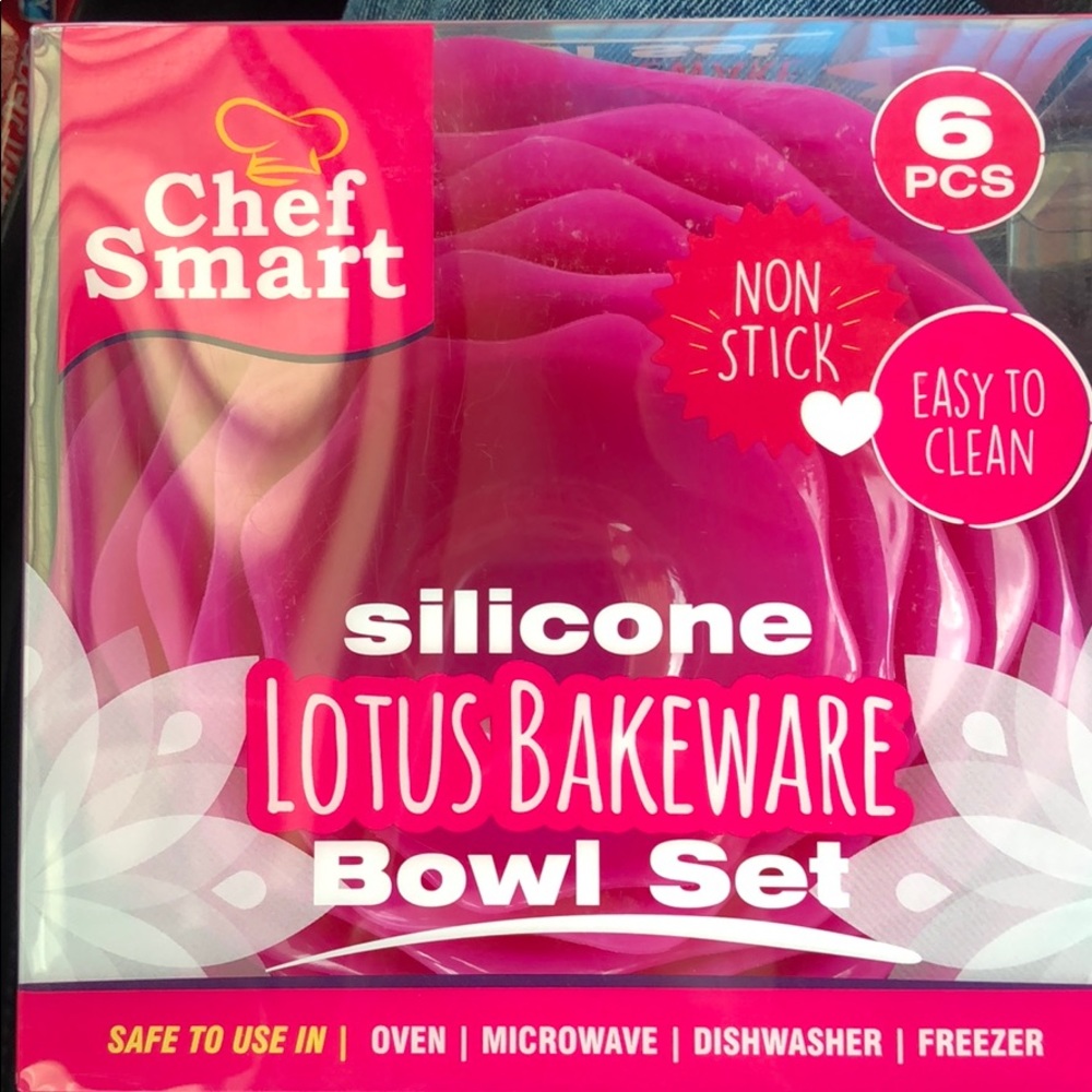 Chef Smart Silicone Bowl Set of 6